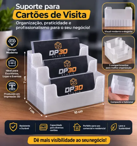 Suporte cartão de visita 