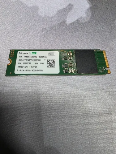 SSD NVMe SK hynix 256GB M.2