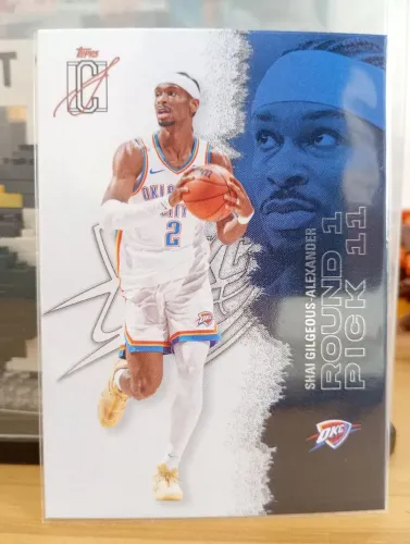 card nba topps signature Class 25/26 shai gilgeous-alexander