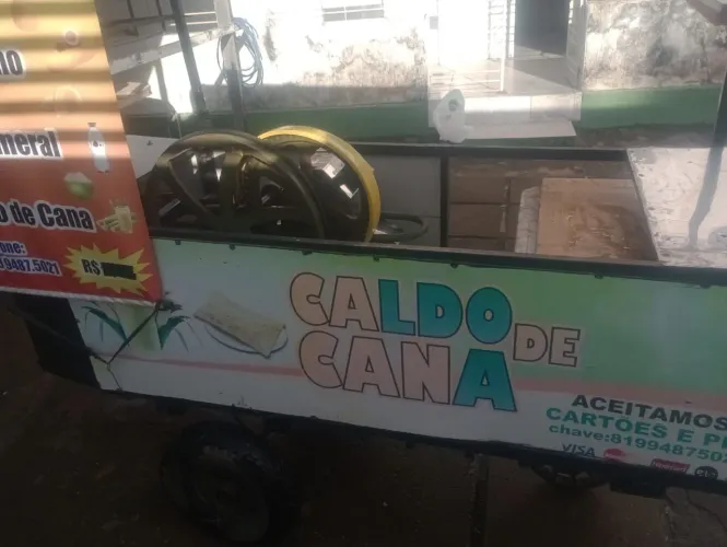 Carroça de caldo de cana 