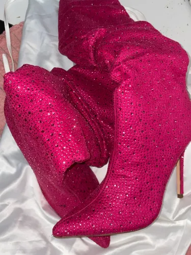 Botas rosa 