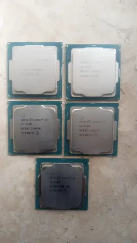 Lote 5 Processadores I3-7100 | Testados Ótimos