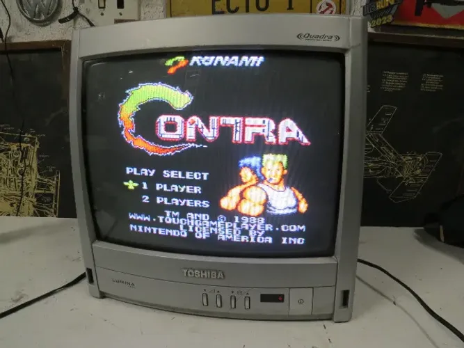 tv antiga semp toshiba 14 polegadas p videogame antigo