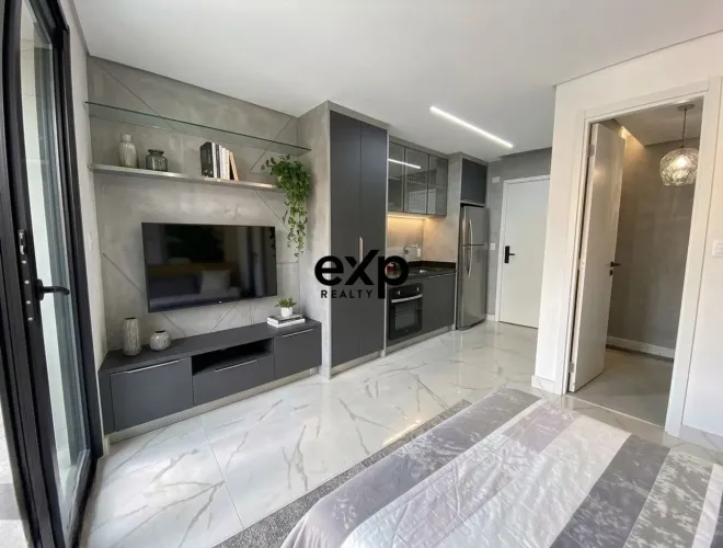 Studio no Compass Coliving - 22,29 m², unidade mais barata do prédio, preço de ocasião
