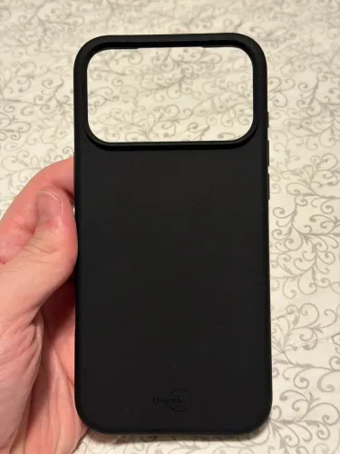 Capa iPhone 17 Pro Max Silicone Originais iPlace, Preto