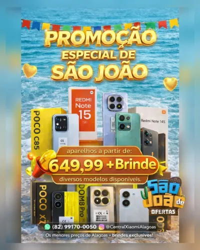 Xiaomi Poco X8 Pro Max 5G e Diversos Modelos Disponíveis 