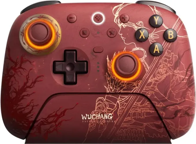 Controle Sem Fio 8bitdo Ultimate 2 Wuchang Hall Tmr Vermelho Edição Limitada Novo Lacrado