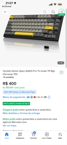 Teclado AJAAZ AK820 PRO