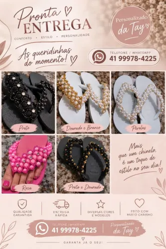 Havaianas personalizadas