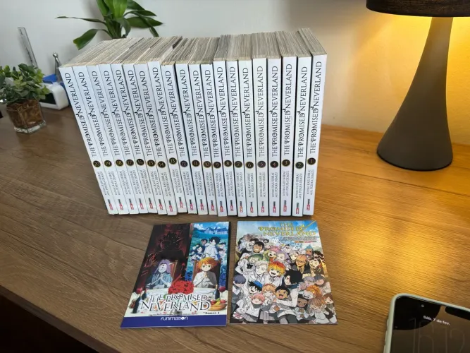 Coleção The Promised Neverland Manga (1 ao 20)