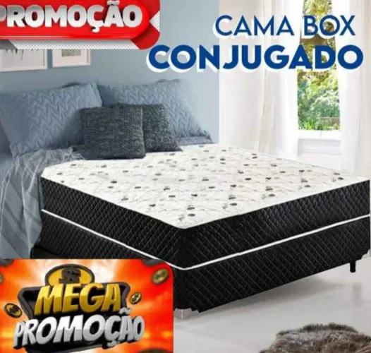 OFERTA DE FÁBRICA: Box conjugado casal (PASSE O CEP)