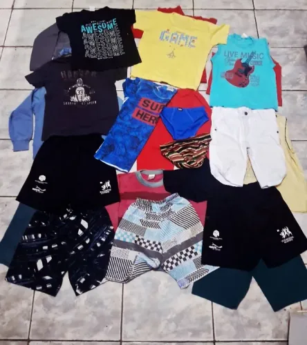 Lote roupas menino 40 peças $40,00