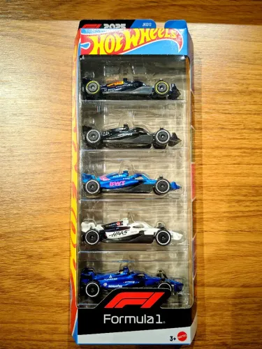 Pack F1 Hot Wheels 2025