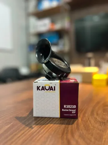 Buzina Automotiva Caracol Kauai 12V (Conector VW)