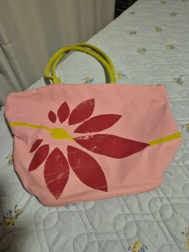 Bolsa de praia usada