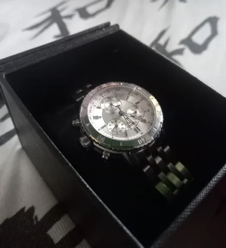 Relógio Tissot PRS 200 Chronograph Original Safira Aço Inox<br>