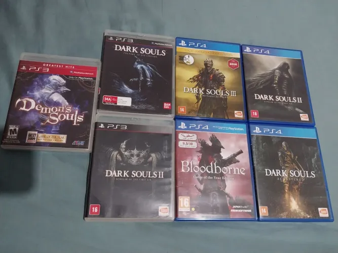Coleção Souls ps3 e ps4