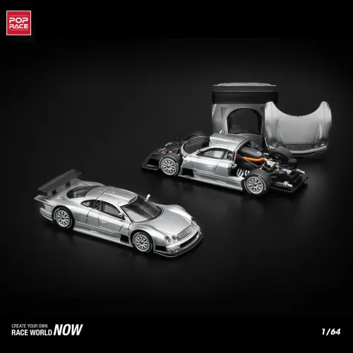Miniatura Mercedes CLK GTR - Pop Race 1:64