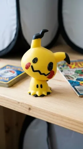 Boneco Mimikyu colecionável - fofo e perfeito para decoração ?