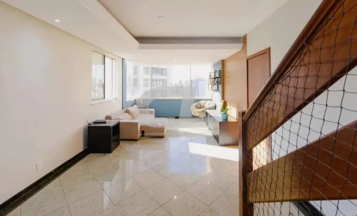 Cobertura, 4 quartos, 2 suites, 4 vagas
