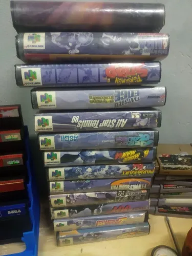 Lote de estojos Nintendo 64