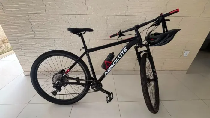 Bicicleta aro 29 Absolute Nero 5 12v garfo com trava no guidão