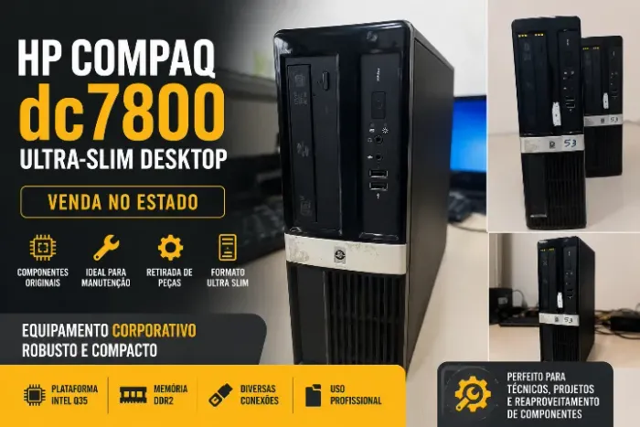 PC HP Compaq dc7800 Ultra Slim - Compacto