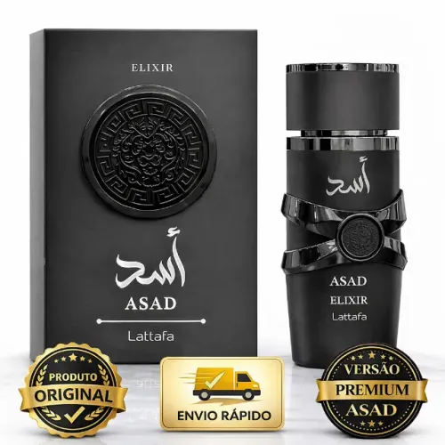 Perfume Lattafa Asad Elixir Eau de Parfum 100ml - Original