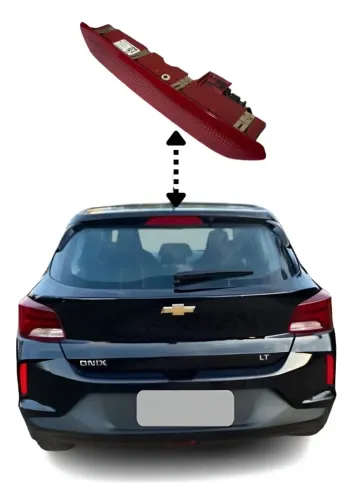 Brake light Novo Onix 2020 a 2025 Original usado, funcionando perfeitamente.