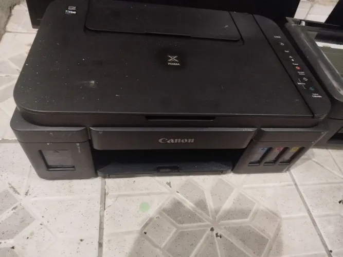 Lote duas impressoras Epson  e Canon leia a descrição 