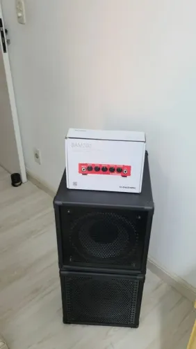 Tc electronic bam 200 e duas caixas