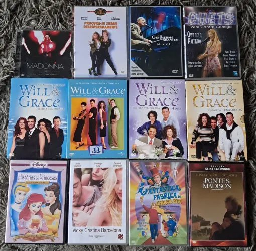 Lote de DVDs variados ORIGINAIS
