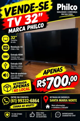 Tv 32 polegadas 