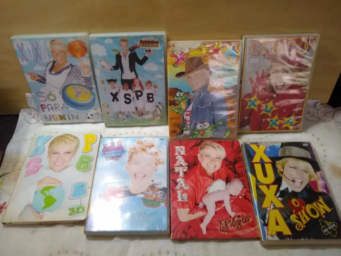 Xuxa / DVDs / lote bom estado