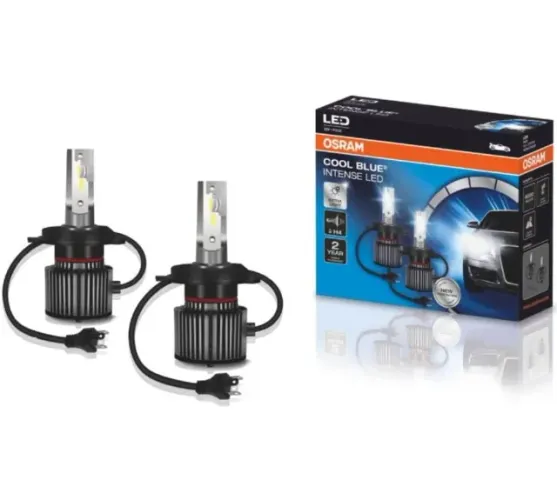 Par Led H4 Osram Cool Blue Intense 27W 6000k - Novo (LACRADO) com NF e 2 anos de GARANTIA!