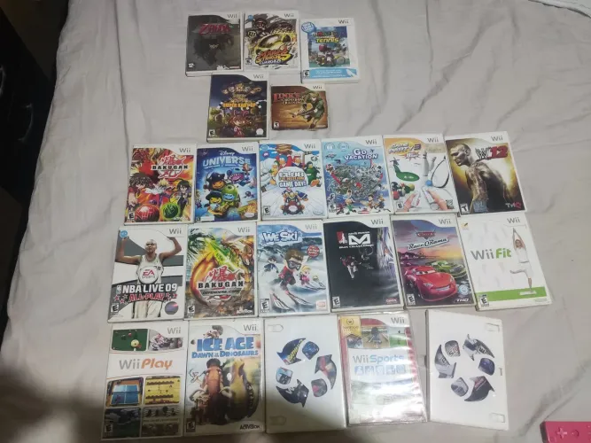 jogos originais de nintendo wii