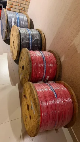 Fio 6mm para Energia Solar - Bobina com 2.000 metros