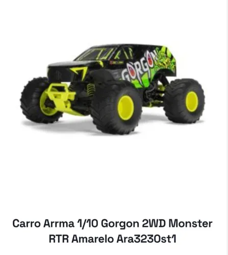 Carro Arrma 1/10 Gorgon 2WD Monster RTR