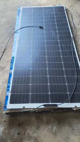 Placa solar ERA SOLAR 250w flexível nova na caixa Off grid camping