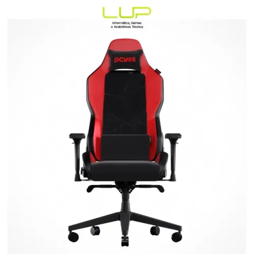 (LOJA FÍSICA) Cadeira Gamer Sentinel Red Magma, Vermelha
