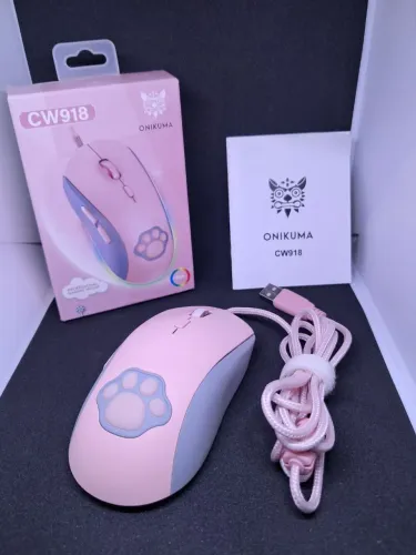 Promoção!!! Mouse Gamer Onikuma CW918 RGB 7200dpi