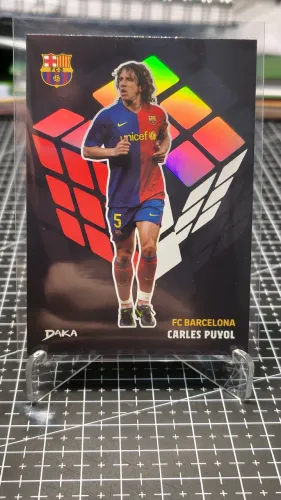 Cards Numerados Daka Barcelona e Real Madrid 