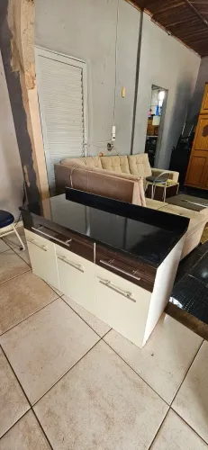 balcão cozinha com tampo MDF laminado - entrega grátis 