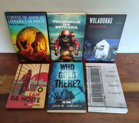 Coleção c/ 6 Livros Ficção/ Terror (excelente estado)