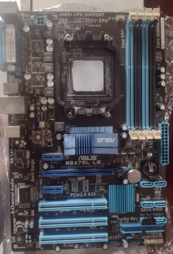 Vendo placa mãe asus m5a78l le com defeito