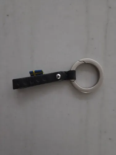 Chaveiro em couro Volvo