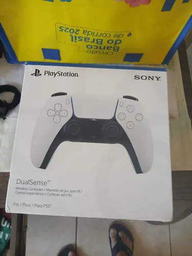 Controle playstation 5 original zerado sem nenhuma alteração