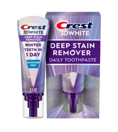 Crest 3D White Creme Dental Removedor de Manchas Profundas 90 ml