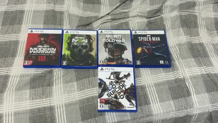 Lote de jogos japoneses ps5