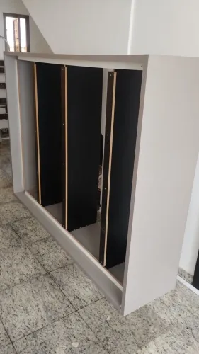 Cama de marcenaria 